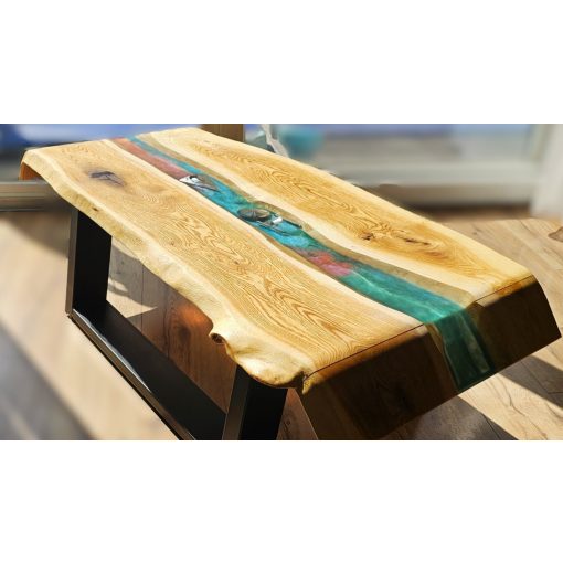 Nova Creek - Custom Epoxy Coffee Table