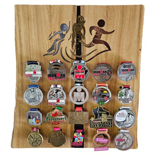Trinity (Magnetic Triathlon Medal Display)